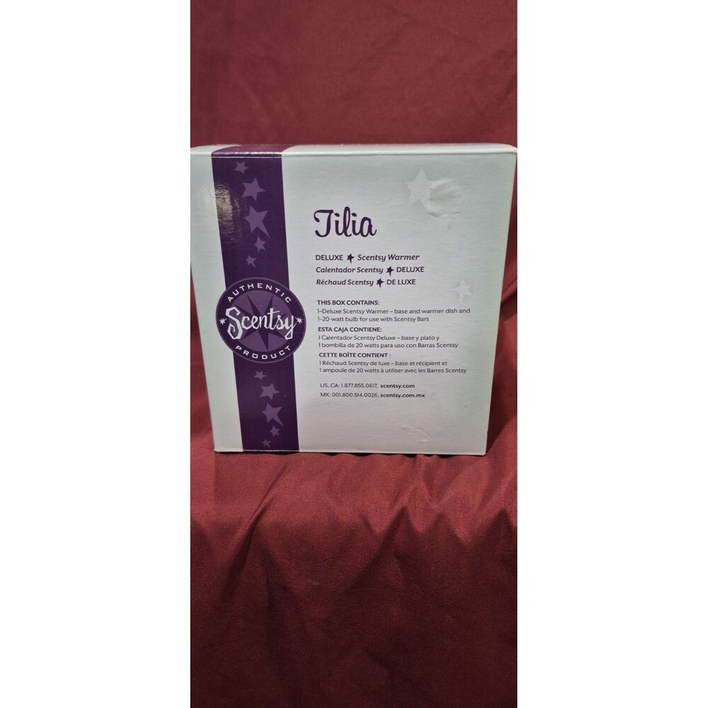 NIB Scentsy Tilia Deluxe Electric Wax Warmer Retired Winter Tree Silhouette